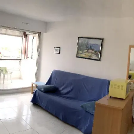 Studio In Cap D'agde With Wonderful Sea View And Furnished Balcony 400 M From The Beach آجد